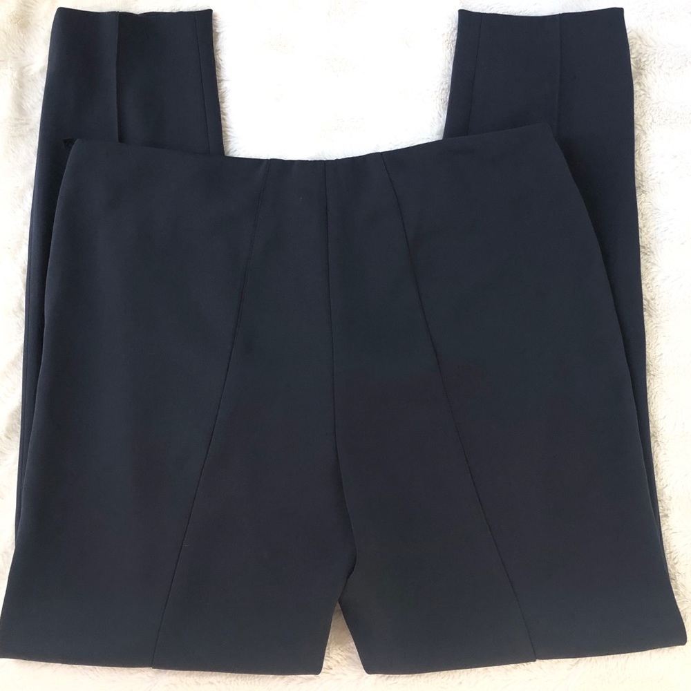 AKRIS Melissa Silk Slim Leg Side Zip Pant 8 NWOT - Picture 7 of 8